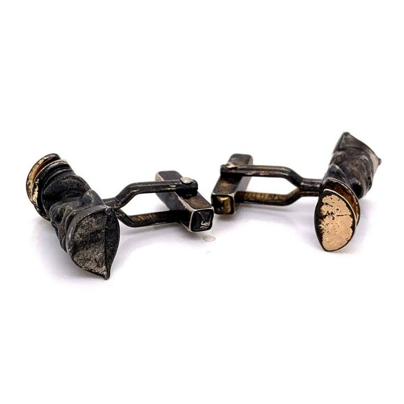 VTG Estate Swank Mens King‎ Royalty Cufflinks! 147 - Picture 2 of 3